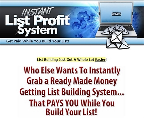 Product picture Instant List Profit System - Get Paid building Your List-Mrr