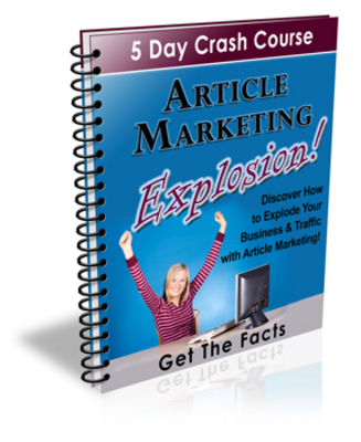 Product picture 5 Day Article Marketing Course - Plr! 