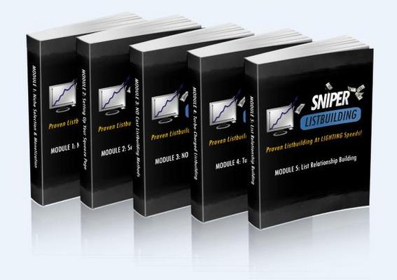Product picture Sniper List Building - List Building At The Spped of Fast! -