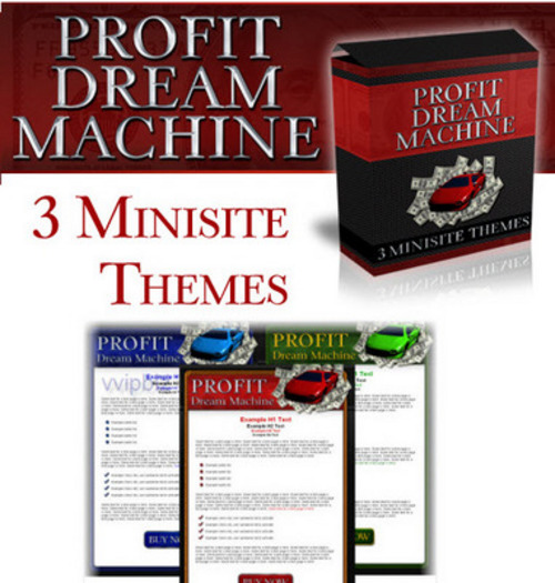 Product picture Profit Dream Machine  (Plr)