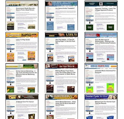 Product picture 47 ready Made Clickbank Websites  (Mrr)