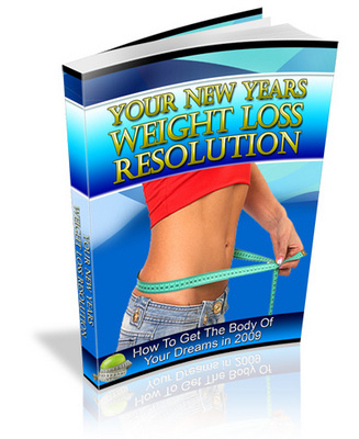 Product picture Your New Years Weight Loss Resolution