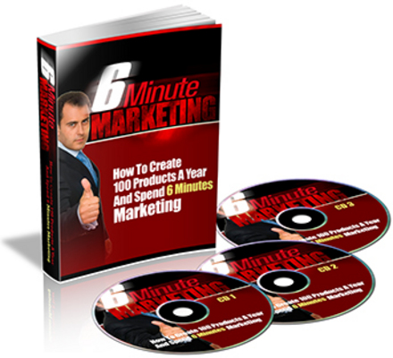 Product picture 6 Minute Marketing (Plr) + 7 PLR Bonuses & More!