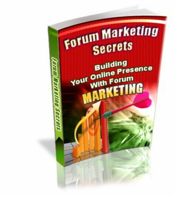 Product picture Forum Marketing Secrets