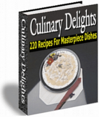 Product picture Culinary Delights - Free Resellers Mini Website Included!