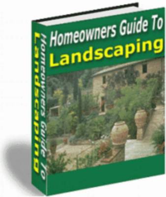 Product picture Homeowners Guide To Landscaping + Resale Rights