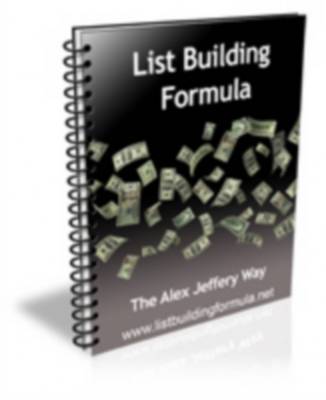 Product picture List Building Formula With Master Resell Rights