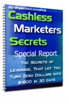 Product picture Cashless Marketers Secrets Special Report + Resale Rights