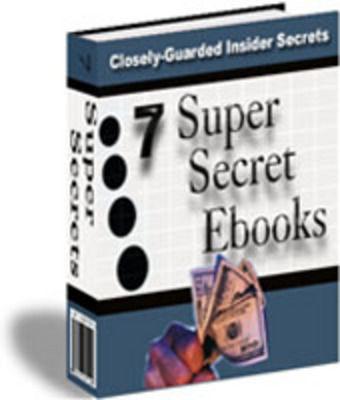 Product picture 7 Super Secret Ebooks - Mrr