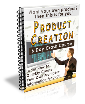 Product picture Product Creation Crash Course Plr!