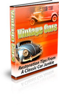 Product picture Restoration Tips From A Classic Car Junkie!