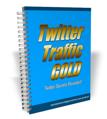 Product picture Twitter Traffic Gold - With Master Resale Rights