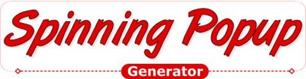 Product picture Spinning Popup Generator! - MRR