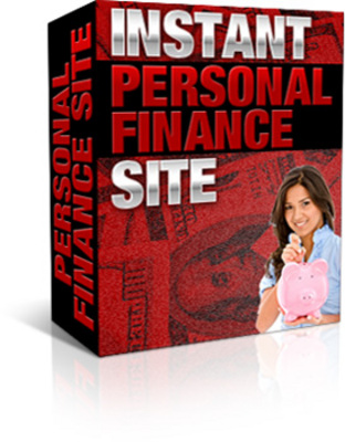 Product picture Instant Personal Finance WebSite
