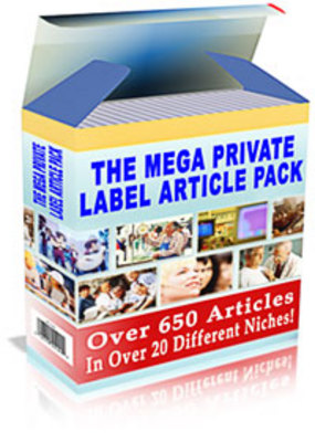 Product picture The Mega Private Label Article Pack 