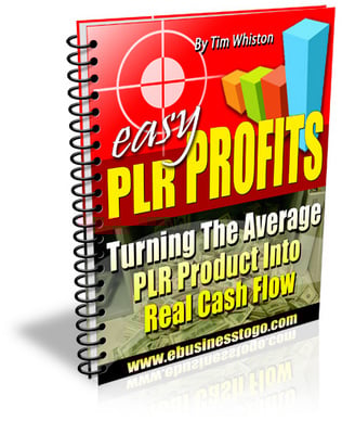 Product picture Easy PLR Profits - With Master Resell Rights 