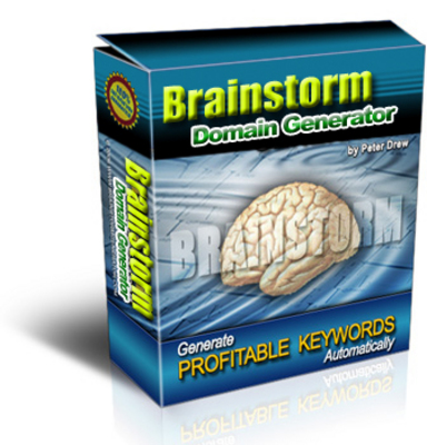 Product picture *NEW!* Brainstorm Domain Generator - PRIVATE LABEL RIGHTS