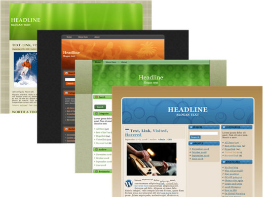 Product picture Templates - 100 New WP Themes! -- Master Resell Rights