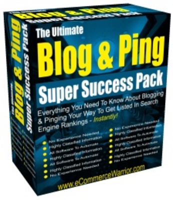 Product picture The Ultimate Blog & Ping Super Success Pack 