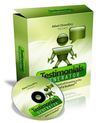 Product picture *NEW!* Testimonials Generator - Master Resale Rights