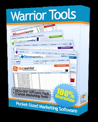 Product picture Warrior Tools - 5 Effective Marketing Software Tools - RR