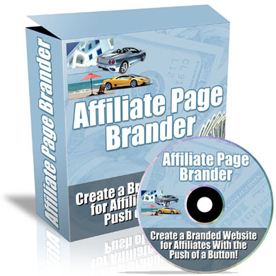 Product picture *NEW* Affiliate Page Brander -With PLR*