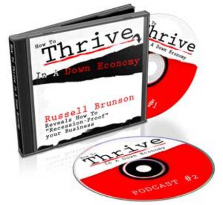 Product picture Thrive In A Down Economy - Audio Tutorial