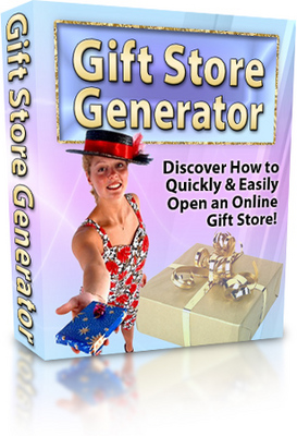 Product picture PLR MRR Gift Store Generator