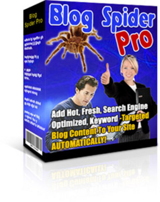 Product picture Blog Spider Pro with Master Resale Rights