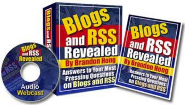 Product picture Blogs And RSS Revealed -With MRR