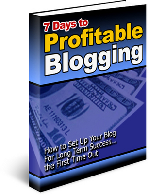 Product picture 7 Days To Profitable Blogging - Mrr