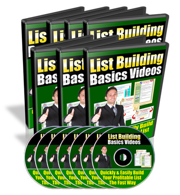 Product picture List Building Basics Videos - Master Resell Rights