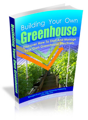 Product picture Building Your Own Greenhouse - Mrr