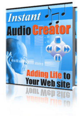 Product picture Instant Audio Creator - Master Resell Rights