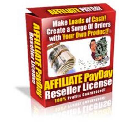 Product picture Affiliate Payday - with Master Resell Rights