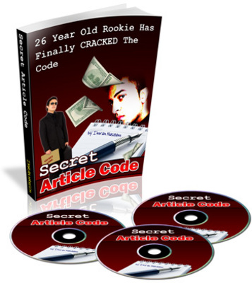 Product picture secret article code(mrr) + 4 Bonus eBooks!