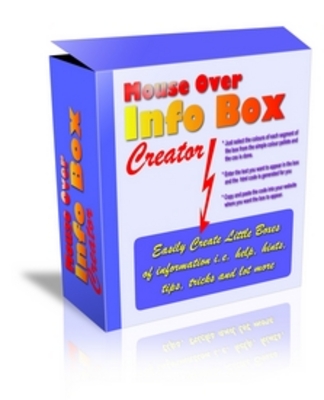 Product picture Mouse Over Info Box Creator