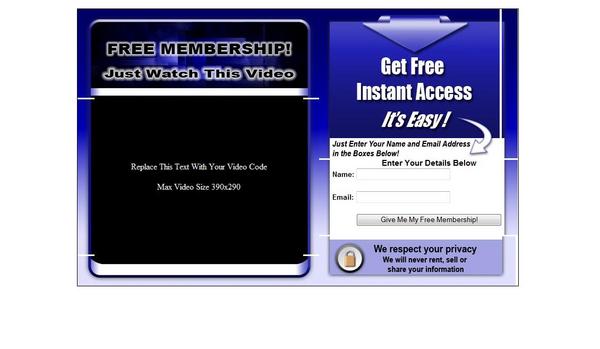 Product picture Video Optin Templates Pack - PLR