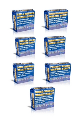 Product picture 7 PHP Website Scripts + Free Stuff  :)