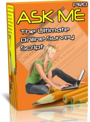 Product picture Ask Me Pro Online Survey Script(mrr) - Php + Free Stuff  :)