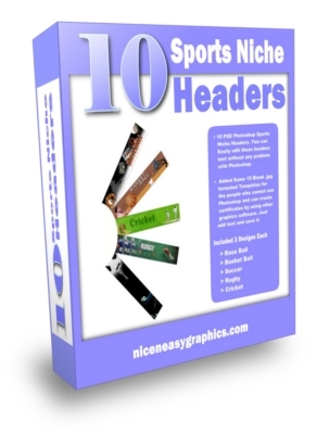 Product picture 10 Sports Niche Headers