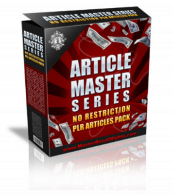 Product picture Article Master Series Volume 7 - Plr!