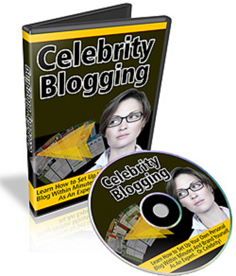 Product picture Celebrity Blogging   (Mrr)