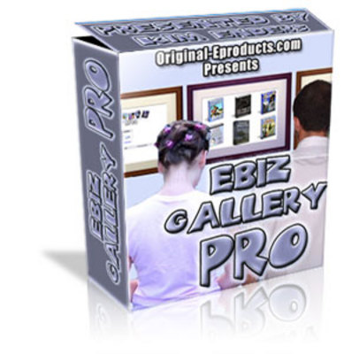 Product picture Ebiz Gallery Pro - with Master Resell Rights!