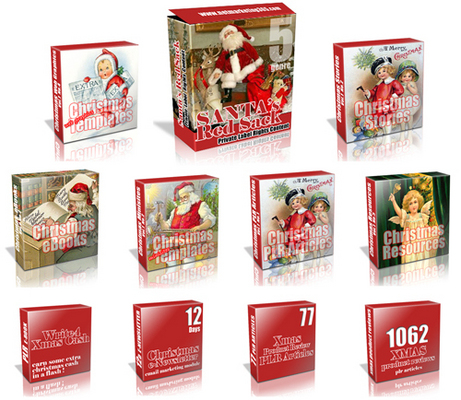 Product picture Huge Christmas PLR Value Package!
