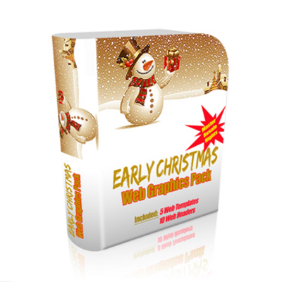 Product picture Early Christmas Web Graphics Pack - Mrr!