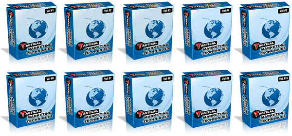Product picture Tactical Marketing Techniques Volumes 1-10 - Plr!