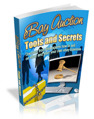 Product picture eBay Auction Tools and Secrets - New For 2010! - With Mrr!
